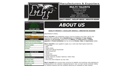 Desktop Screenshot of multitalents.biz