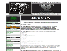 Tablet Screenshot of multitalents.biz